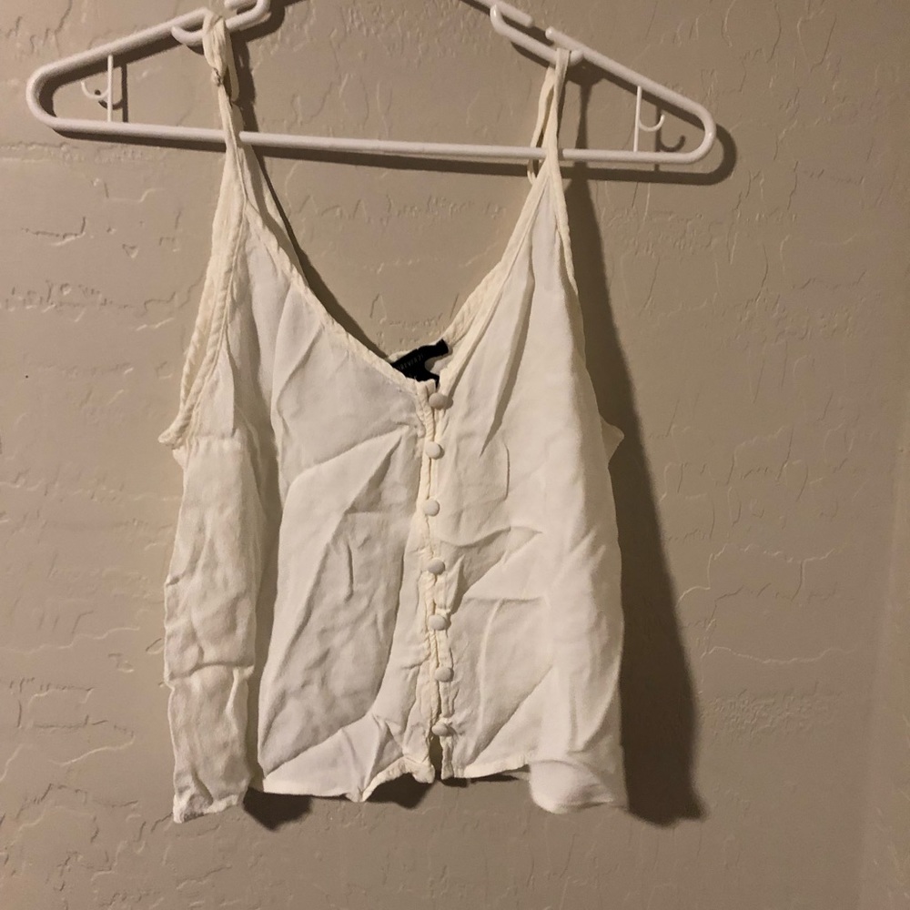 White tank top